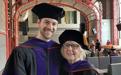 2023 Graduate Jacob Hirsch ’23 and his grandmother Harriet Newman Cohen ’74