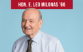 Hon. E Leo Milonas